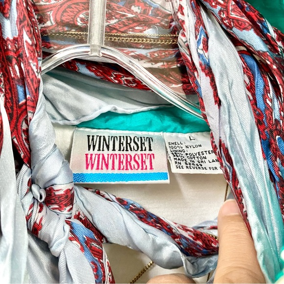 Nordic vibe windbreaker boho vintage jacket w southwestern county. Cabin vibe - Picture 6 of 13